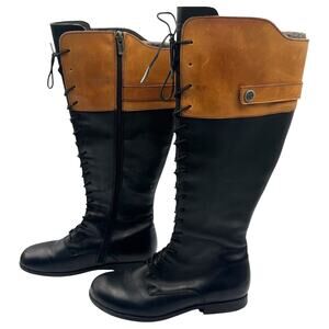 Birkenstock Womens Longford Lace Up Riding Equestrian Tall Boots Size 37